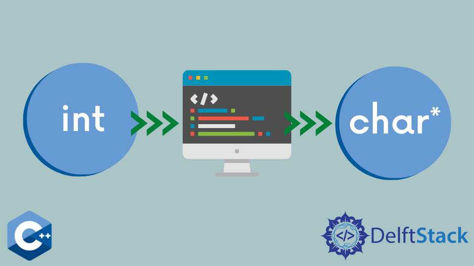 convert-int-to-char-array-in-c-delft-stack